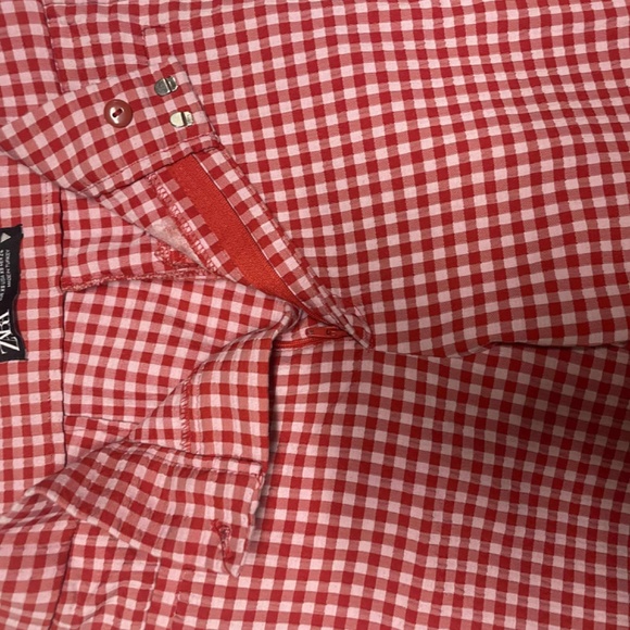 zara gingham pants - Picture 3 of 3